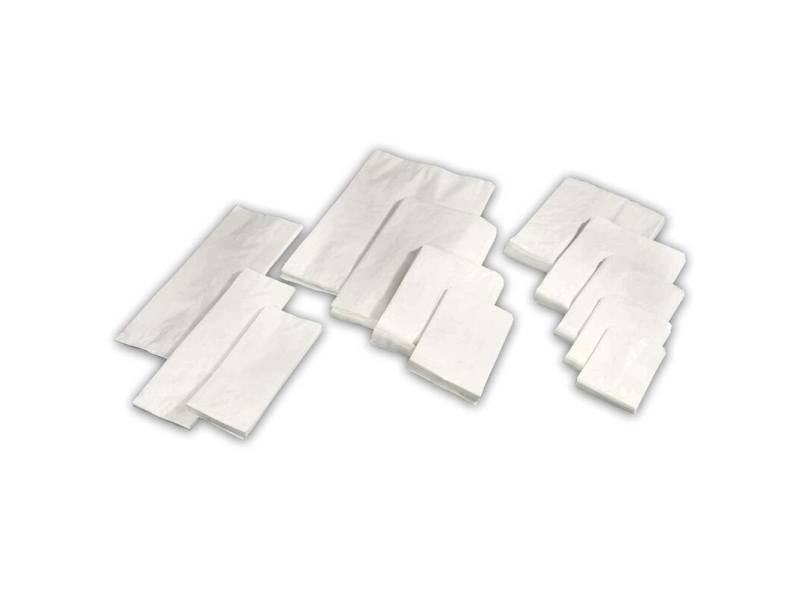 Bread Bag, 170 X 215 Mm, 1 Lag Flad Film, Papir, 1. Lag 1 G/M2, Hvid Pack Of 1000 Pieces, Palle Med