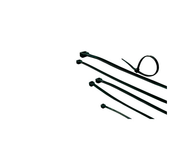 Zwarte Bundelbanden Lengte: 100 / 2,5 Mm