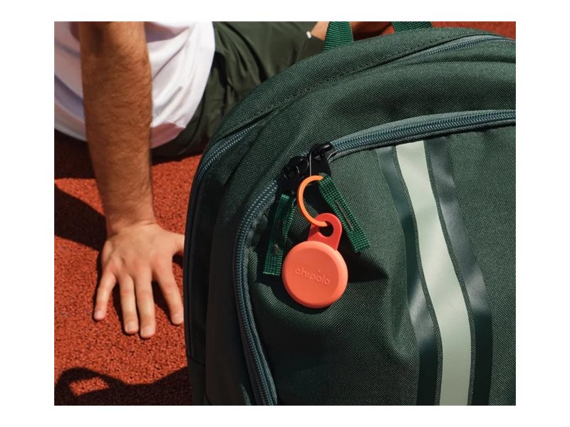 Chipolo LOOP Item Finder Koral - Bluetooth-tracker til nøgler med Apple Find My og Google Find My Device