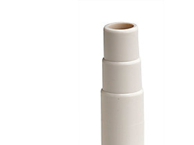 K20 kondensslange muffe - UV-resistent PVC, Råhvid RAL 9001, Lim, Ø 20 - Ø 16-18-20 mm