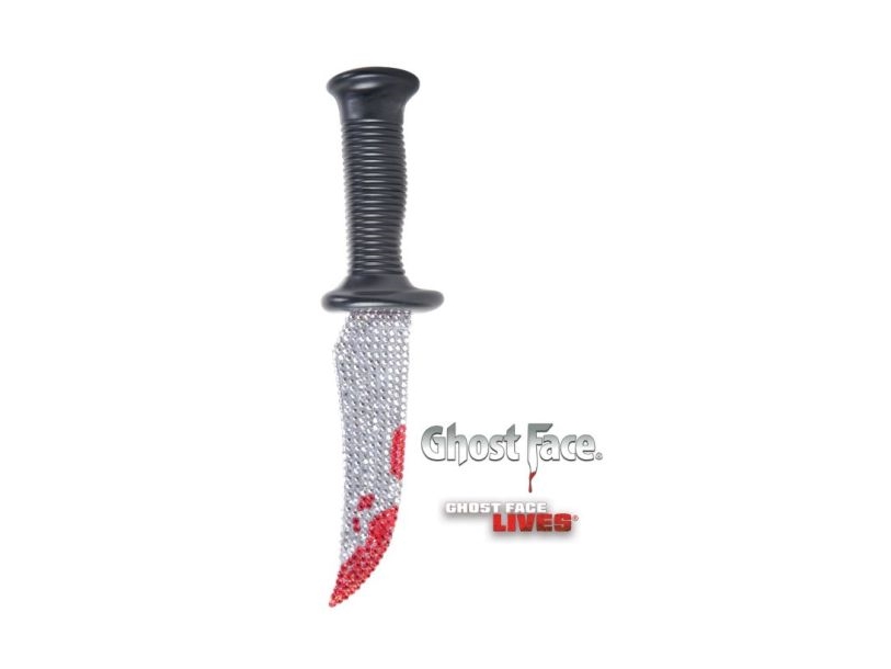 Ghost Face Bling Kniv, 26 Cm