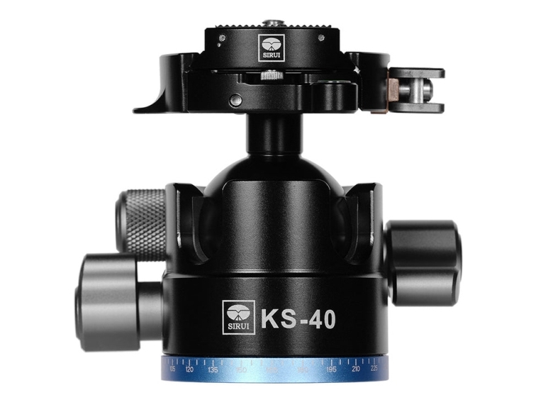 Sirui KS-40 kulehode, svart, aluminium, 25 kg, 3/8-16, 360°