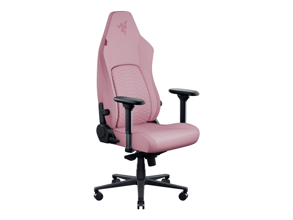 Razer Iskur V2 Newgen Quartz/- Gaming-Stuhl Mit Atmungsaktivem Komfort, Hyperflex™ Lordosenstütze Rosa Rz38-04900900-R3g1 - Image 4