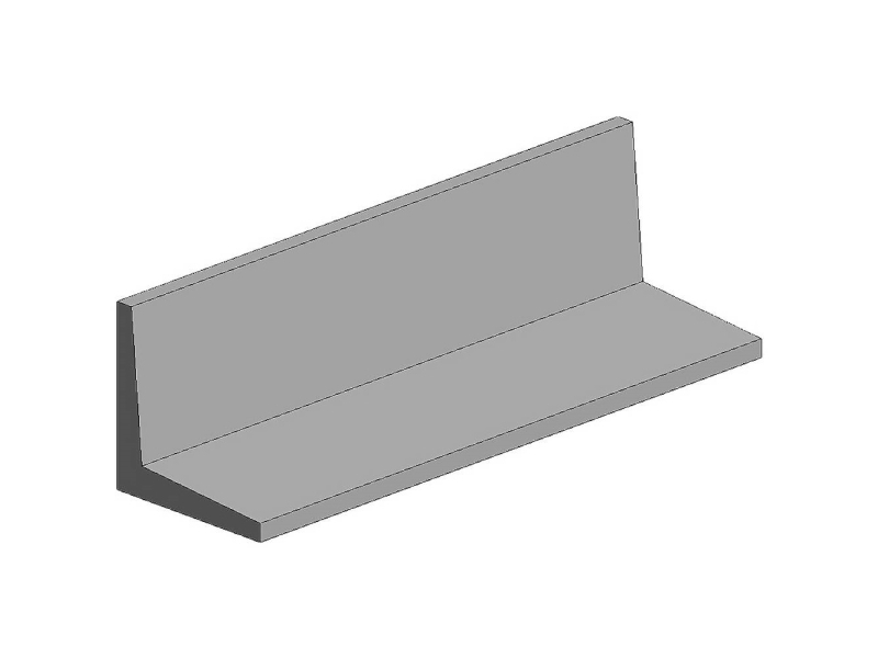 L-Profil Af Polystyren (L X B X H) 350 X 2 X 2 X 2 Mm 4 Stk