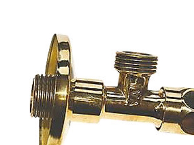 Milton Megatherm nilhane 1/2" x 1/2", poleret messing