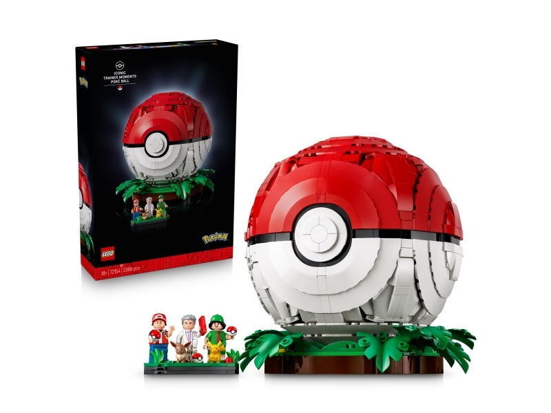 Lego Pokémon 72154 Iconic Trainer Moments Poké Ball