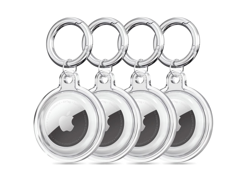 Tech-Protect Icon 4-pack case for Apple AirTag - transparent - Bild 5
