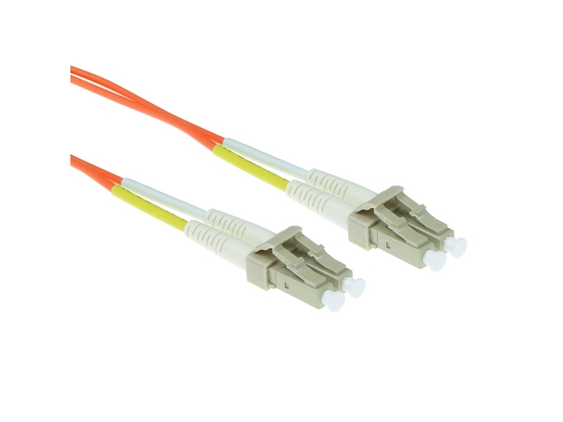 Lc-Lc 50/125Âμm Om2 Duplex Fiber Optic Patch, 10Mtr