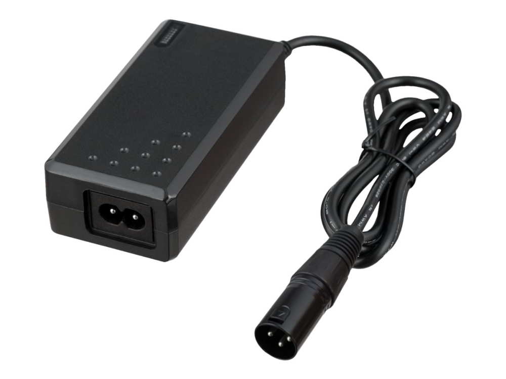 Akyga AK-EV-01 - Strømforsyningsadapter - 60 watt - 2 A (XLR) - sort