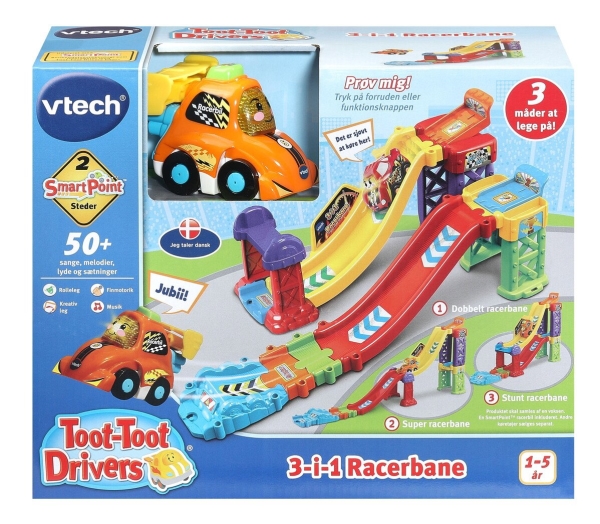Vtech Toot Toot 3-In-1 Raceway Dk