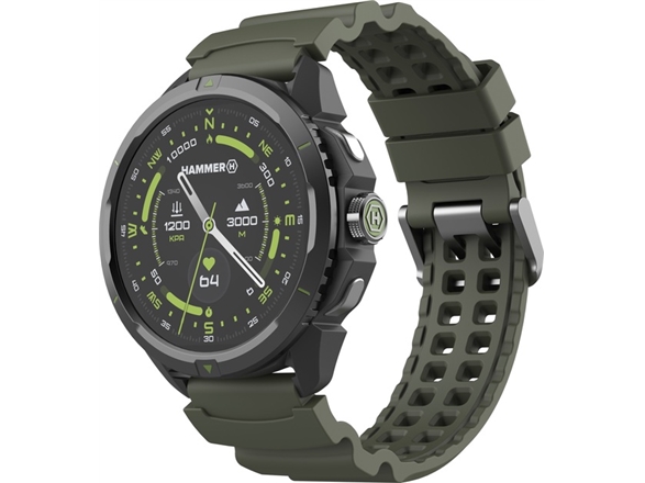 Hammer Watch 2 Green-Black Smartwatch