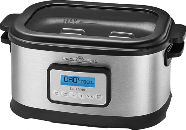 Proficook Schwarz/Silber Sv-1112 Sous-Vide, Dampfgarer + Reiskocher, - Image 4