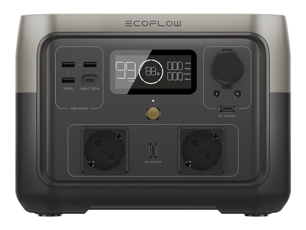 Ecoflow River 2 Max Power Station Solargenerator Groß Schwarz - Bild 5