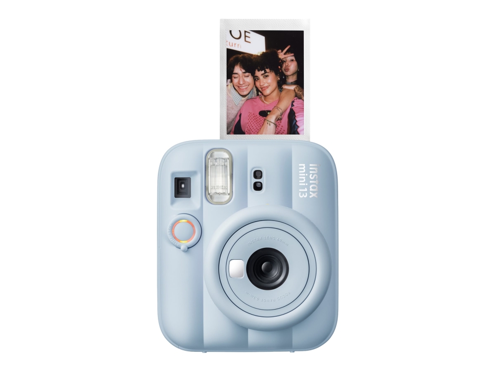 Fujifilm Instax Mini 13 - Instant camera - objektiv: 60 mm - instax mini frost blue
