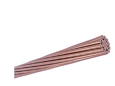 Cu-Line 1X6 Blank kobber, 500mtr. tromle. Til afklip - OBS tromle gebyr kan forekomme.
