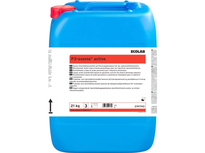 Ecolab P3-Oxonia Active S Desinfektionsmiddel 20 L Til Cip