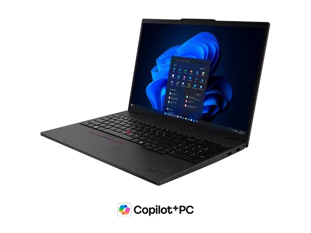 ThinkPad T16 Gen 4 22AW - Copilot+ PC - 180 graders gångsjärnskonstruktion - Intel Core Ultra 5 - 226V / upp till 4.5 GHz - Win 11 Pro - Arc Graphics 130V - 16 GB RAM - 512 GB SSD TCG Opal Encryption 2, NVMe - 16 IPS 1920 x 1200 - Gigabit Ethernet - Wi-Fi 7, Bluetooth - svart - kbd: italiensk - med 1 års Lenovo Premier Support