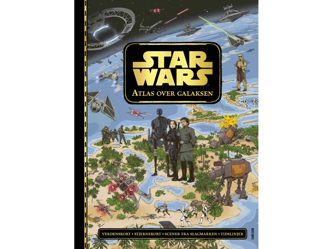 Star Wars Atlas Over Galaksen | Star Wars