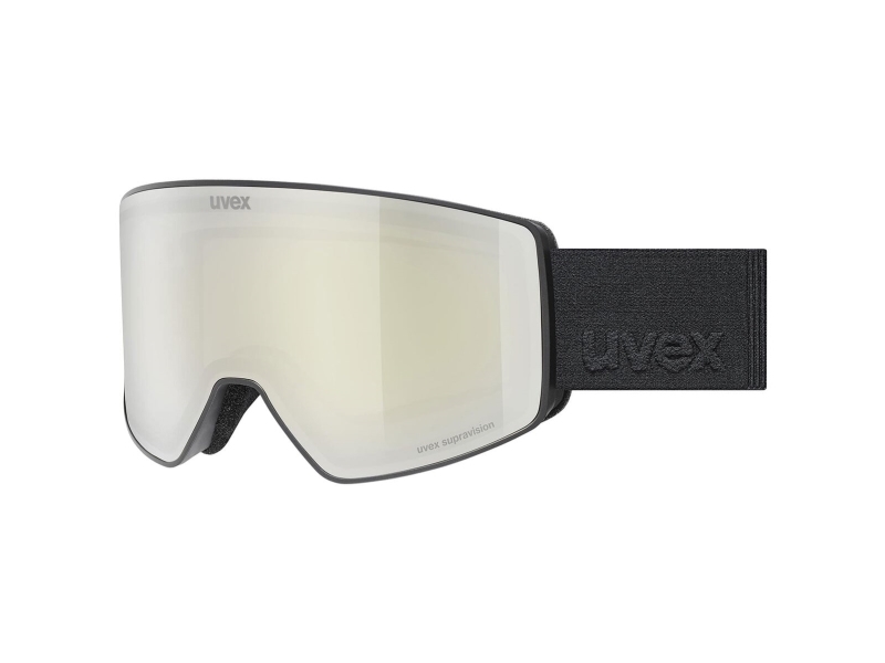 UVEX GOGGLES SCENIC FM BLACK MATT DL/SILVER ON YELLOW-CLEAR S2 (S5503412530) - UNI