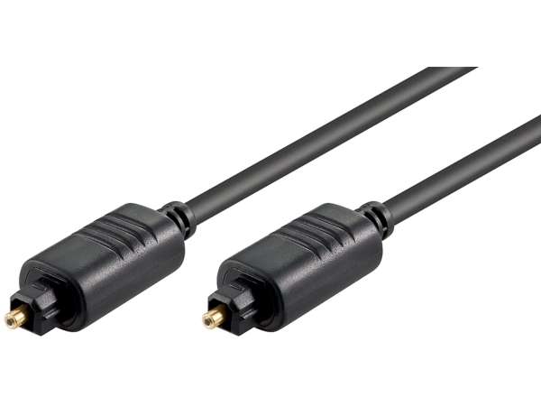 Goobay - Digital Lydkabel (Optisk) - Toslink Han Til Toslink Han - 2 M - Fiberoptik