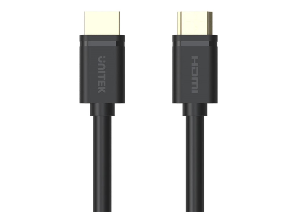 Unitek - High Speed - Hdmi-Kabel - Hdmi Han Til Hdmi Han - 2 M - Sort - 4K60 Hz Support