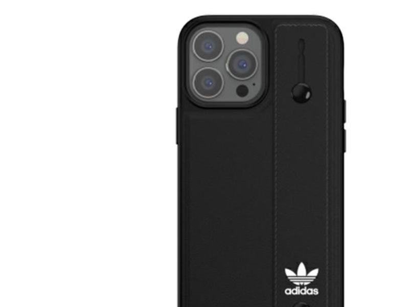 Adidas Hand Strap Case (Apple iPhone 13 Pro Max), Smartphone Hülle, Schwarz - Bild 6