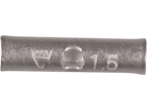 Elpress Pressemuffe KS til CU 2,5 mm² (flertrådet & massiv), 16 mm lang