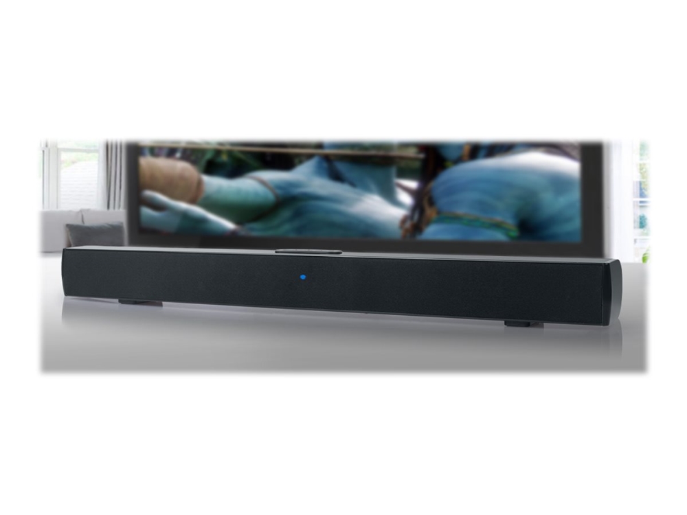 Muse Tv-Soundbar Mit Bluetooth M-1580Sbt 80 W, Bluetooth, Drahtlose Verbindung, Gloss Black, Aux In