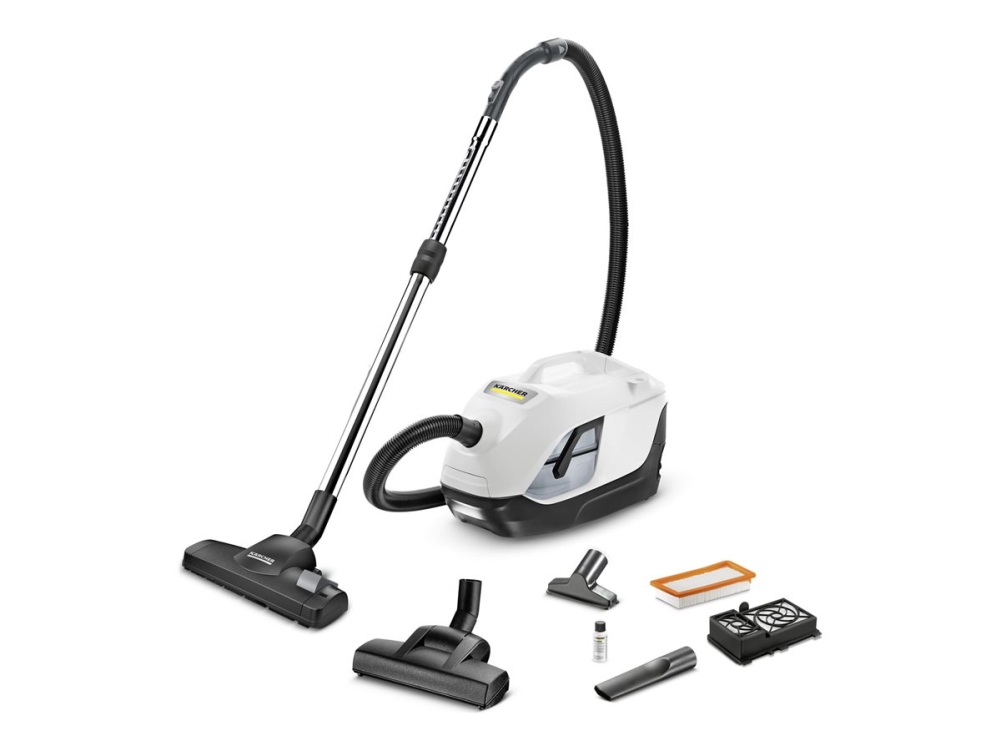 Kärcher Home Line Ds 6 Plus - Støvsuger - Beholder - Vandfiltrering - Hvid