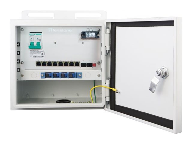 Levelone Switch 10X Ge Osw-1031 8X Outputs 802.3At/Af Poe - Switch - Power Over Ethernet (Osw-1031)