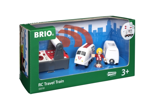 FERNGESTEUERTER ZUG Holzeisenzüge BRIO Zug 33510 Remote Control Travel Train - Image 15