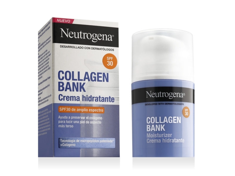 Neutrogena Collagen Bank Moisturizing Cream Spf30 50Ml