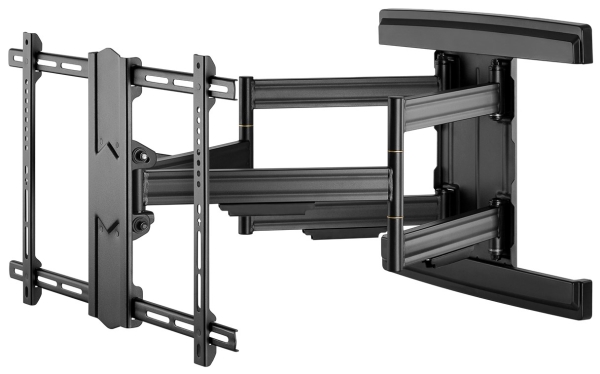 Goobay Pro TV-vægbeslag Pro FULLMOTION (L) wide range, sort – 37 til 70 (94–178 cm), fuld bevægelse, op til 70 kg (49935)