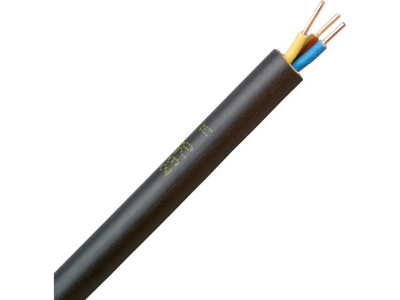 Kopp 153310045 Jordkabel NYY-J 3 G 1,5 mm² Lajittelu 10 m