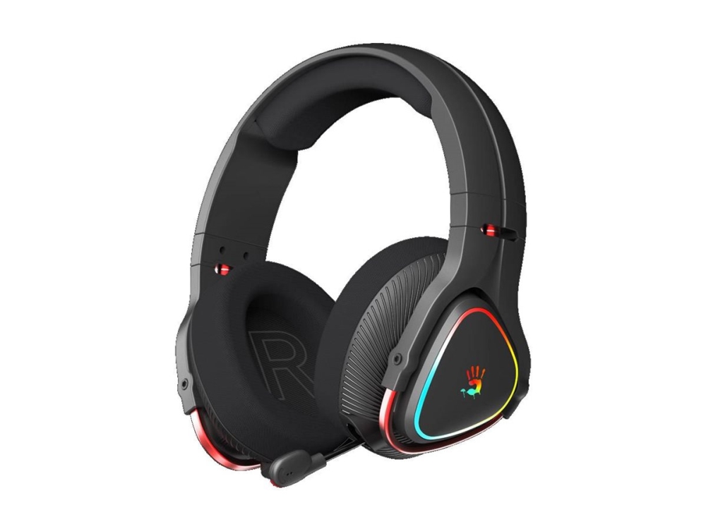 Kopfhörer Mit Mikrofon A4tech Bloody Mr710 Schwarz