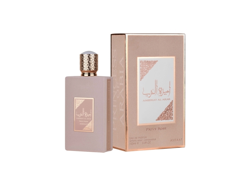 Lattafa Asdaaf Ameerat Al Arab Prive Rose Eau De Parfum 100Ml Unisex Fragrance