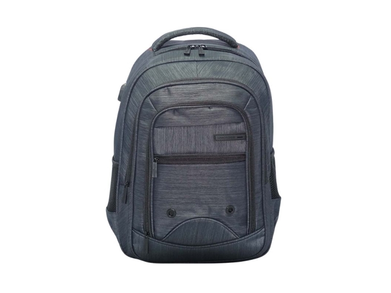 Unicross Steel Black Laptop Backpack