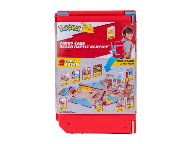 Pokemon Carry Case Beach Playset