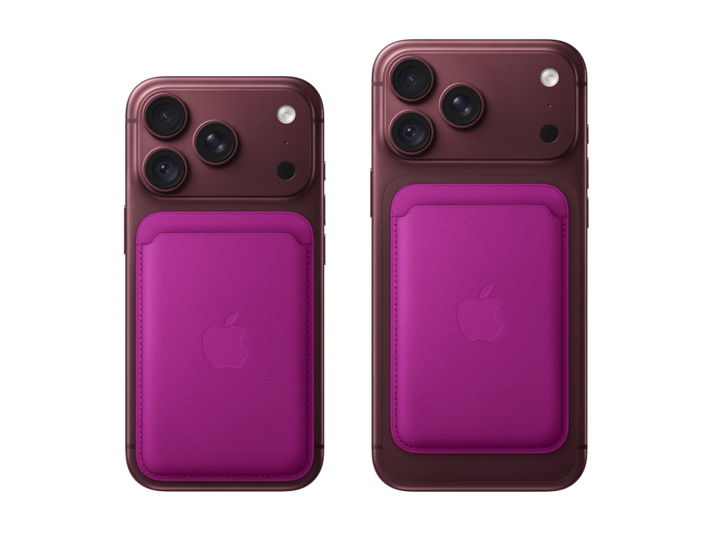 Apple Iphone Feingewebe Wallet Mit Magsafe – Magenta, Kartenhalter, Magenta, Fein Gewoben, China, Apple, Iphone 18 Pro Iphone 18 Pro Max Iphone 17 Pr