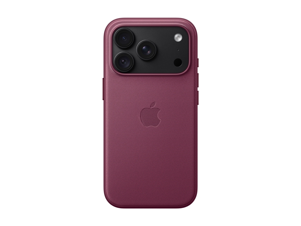 Apple - Beskyttelsescover til mobiltelefon - MagSafe-kompatibilitet - TechWoven - morbær - for iPhone 18 Pro