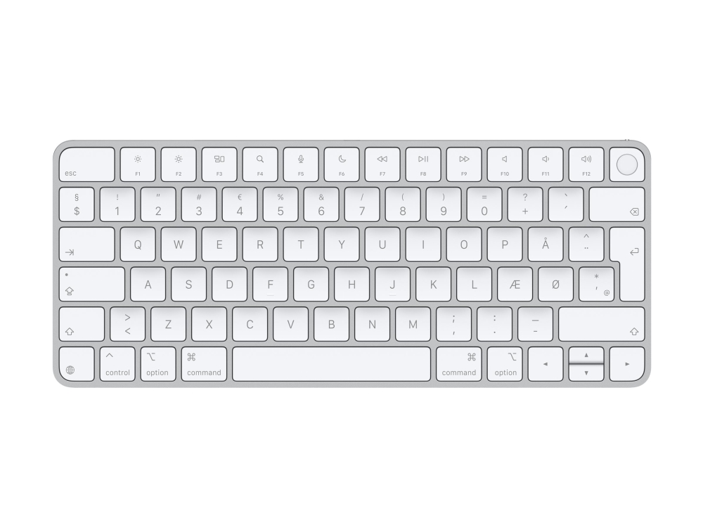 Apple Magic Keyboard Touch Id/Wireless Bluetooth/ Sk-Layout/Weiß