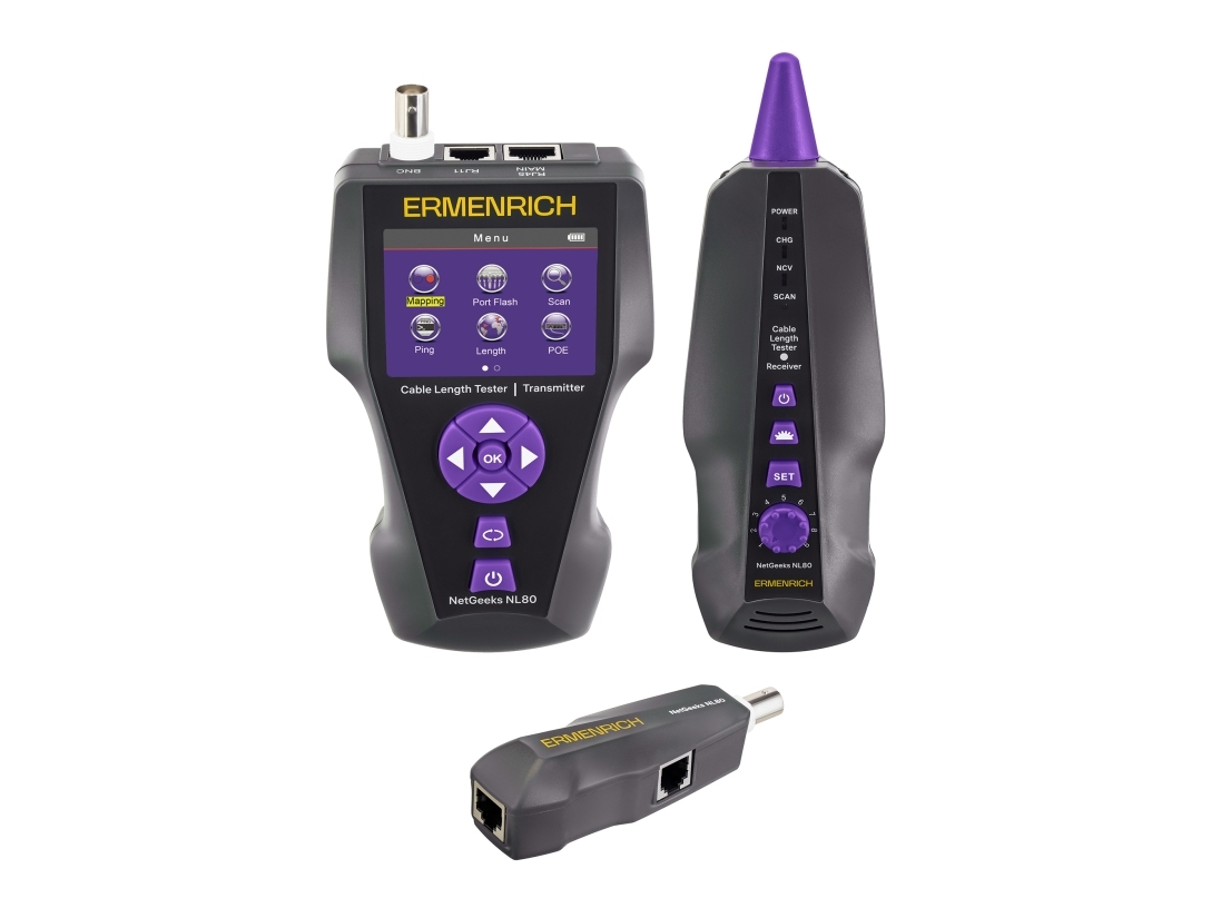 Ermenrich Netgeeks Nl80 Cable Length Tester