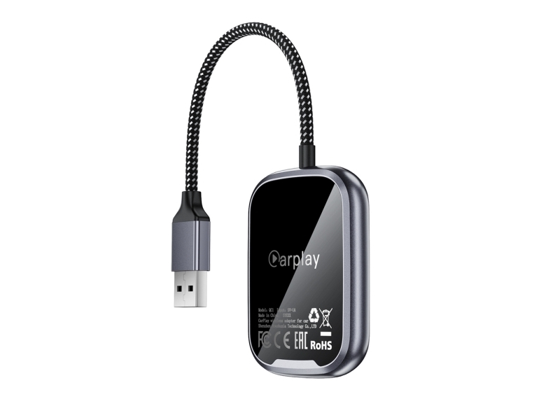 Acefast Qc1 Wireless Car Adapter - Gray