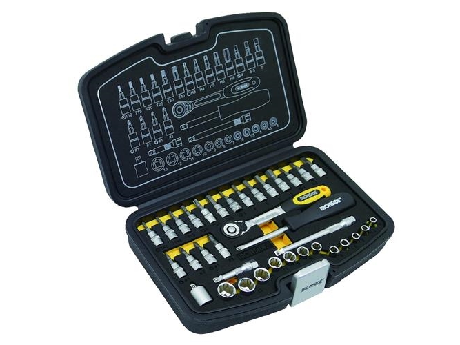 Topnøglesæt 1/4'' 35 dele 4-13mm