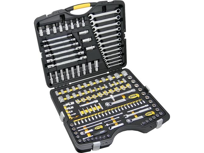Verktygssats 1/4''–3/8''–1/2'' med 148 delar