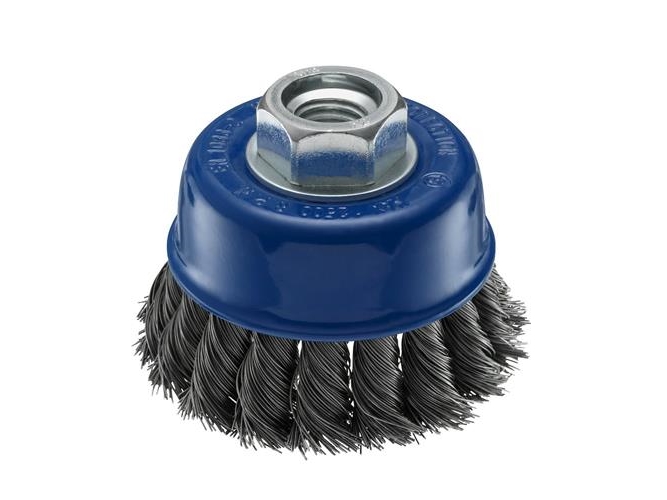 Kopbørste Stål Snoet M14 65X0,35Mm