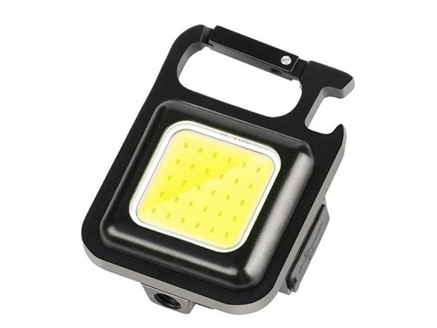 H&aring;ndlampe Micro magnet 500lm genoplad.