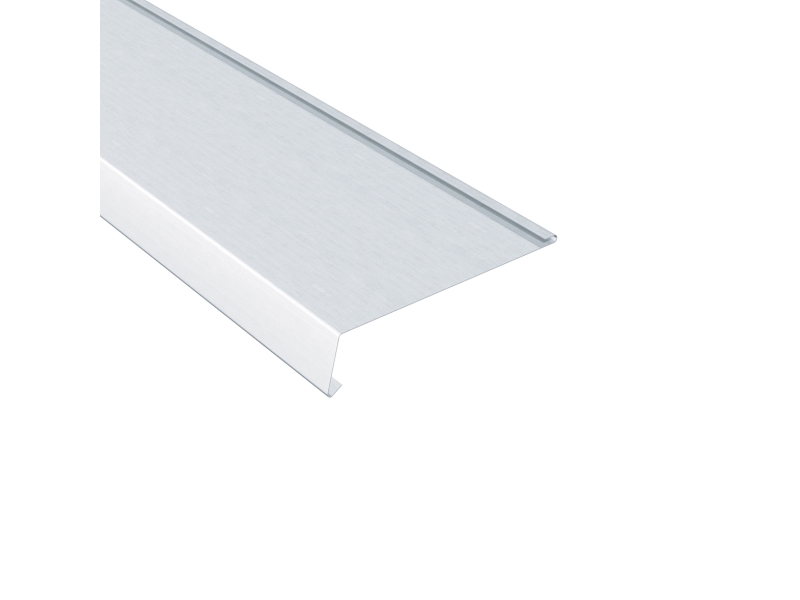 RHEINZINK Fodblik Glat 105° 0,70x200x3.000 mm. CLASSIC Walzblank