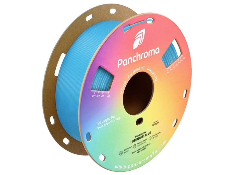 Polymaker Panchroma Pla Luminous 1,75 Mm 1 Kg - Luminous Blau