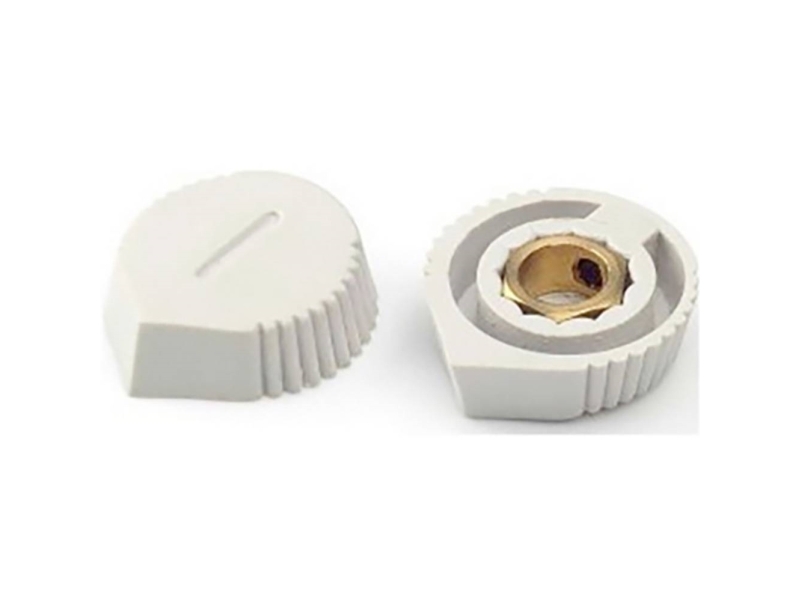 Supertronic Pa111g-S Einstellknopf, Weiß, 1 Stück